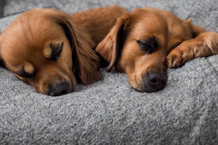 Nukkuvatko koirat paljon ennen synnytystä?