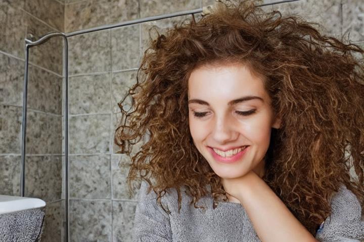 Onko hyvä antaa hiusten kuivua luonnollisesti suihkun jälkeen?
