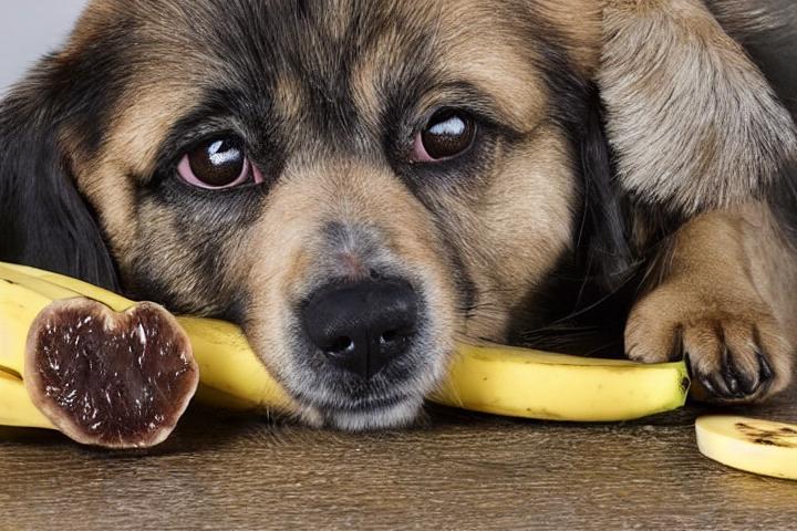 Voiko koira oksentaa banaanin kanssa?