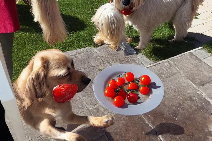 Voivatko koirat syödä kirsikkatomaatteja?