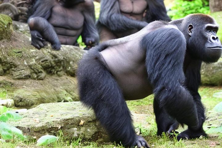 Satuttaisiko lyönti gorillaa?
