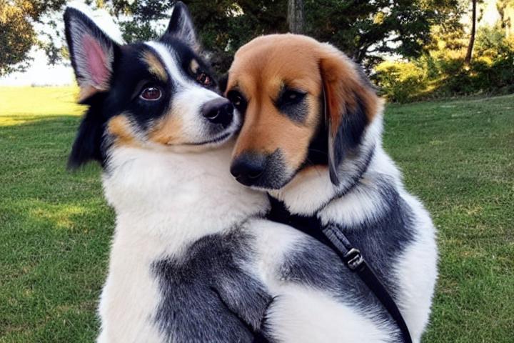 Tietävätkö koirat, kun halaat ja suutelet niitä?