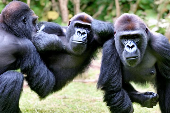 Voiko ihminen taistella gorillaa vastaan?